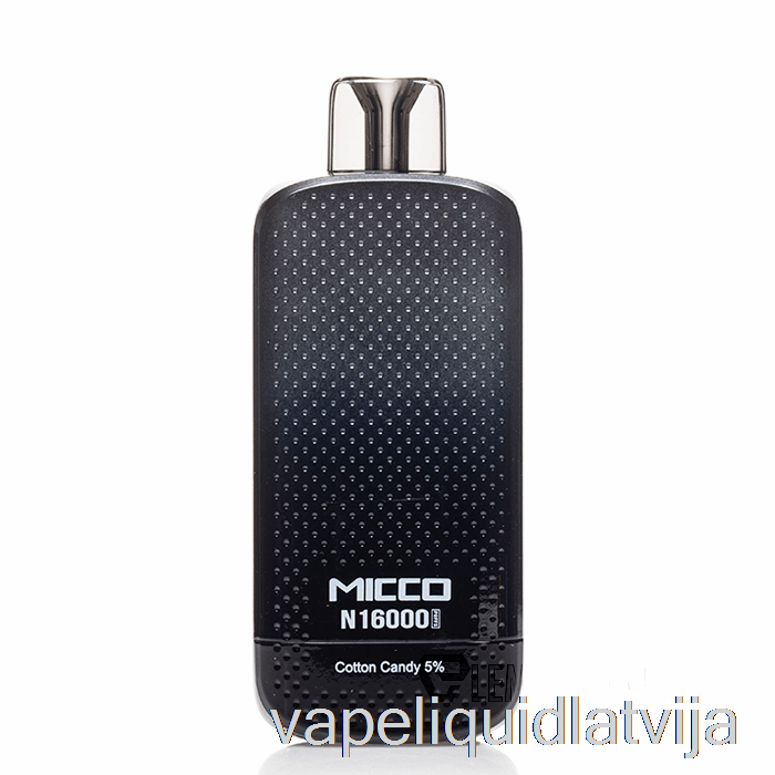 Horizontech Micco N16000 Vienreizējās Lietošanas Kokvilnas Konfekšu Vape šķidrums